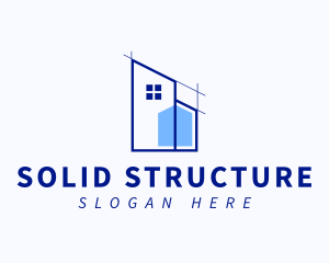 Home Structure Building  logo design