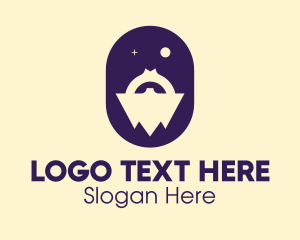 Star Man Beard logo