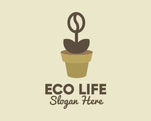 Coffee Plant logo design