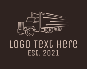 Cargo Truck Freight logo