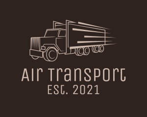 Cargo Truck Freight logo design