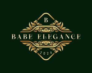 Elegant Luxury Ornament logo design