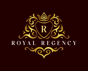 Royal Crown Ornament logo design