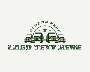 Military Cargo Truck logo