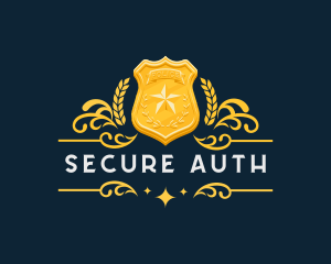 Security Police Badge logo design