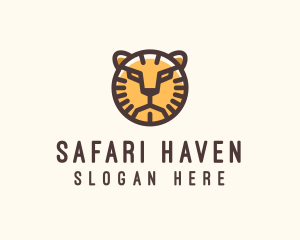 Wild Tiger Safari logo design