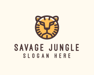 Wild Tiger Safari logo design