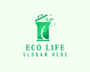 Eco Garbage Disposal logo design