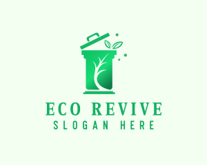 Eco Garbage Disposal logo design