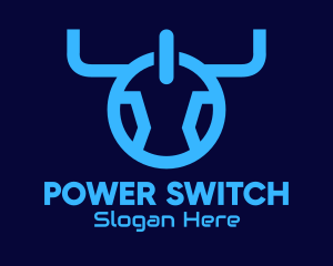 Blue Bull Power Switch logo