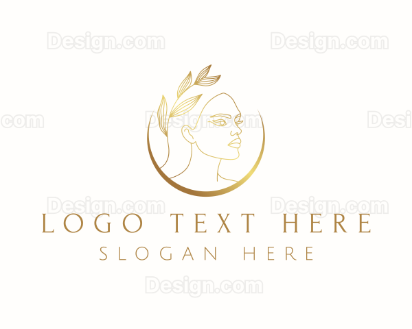 Elegant Natural Lady Logo