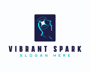 Mental Health Spark logo design