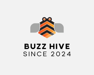 Cube Honey Bee  logo design