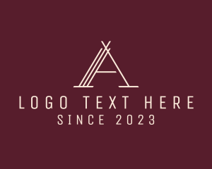 Generic Letter A Minimalist Business logo design