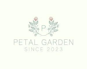 Leaf Floral Plant Seashell logo design