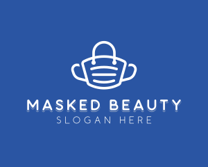 Medical Face Mask Handbag logo design