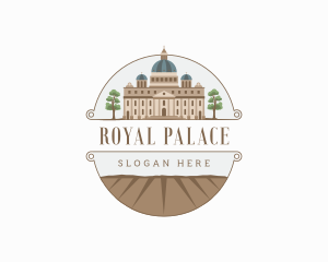 Church Palace Architecture Landmark logo