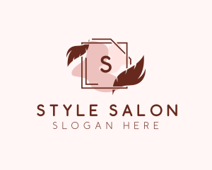 Feather Beauty Salon logo design