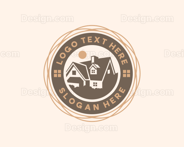 Housing Property Roof Logo