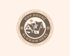 Housing Property Roof  logo design