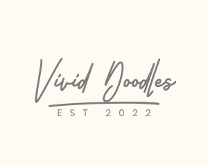 Elegant Cursive Boutique logo design