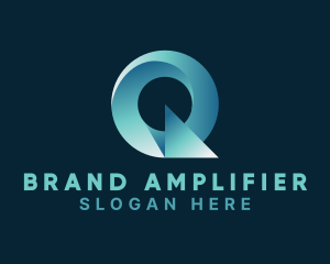 Tech Startup Letter Q logo design