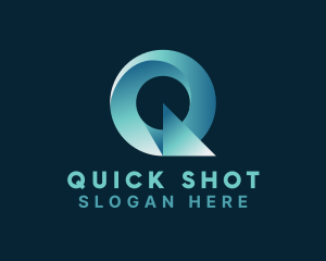 Tech Startup Letter Q logo design