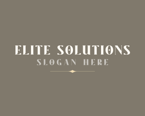 Elegant Luxury Salon Logo