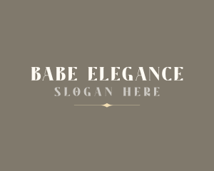 Elegant Luxury Salon logo design