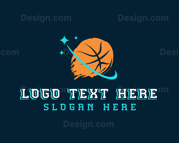 Sports Basketball Game Logo