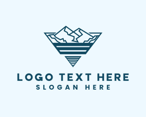 Mountain Triangle Geometric logo