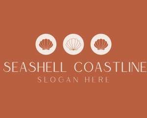 Beauty Cosmetics Seashell logo design