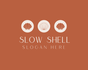 Beauty Cosmetics Seashell logo design