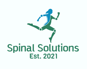 Chiropractic Human Body logo design