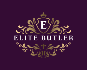 Elite Shield Crest logo design