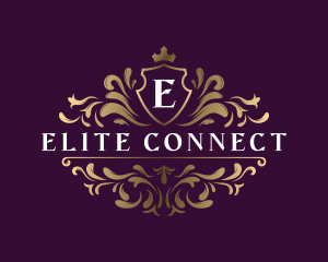 Elite Shield Crest logo design