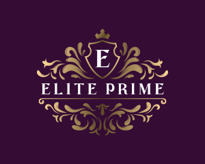 Elite Shield Crest logo design