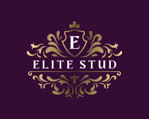 Elite Shield Crest logo design