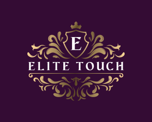 Elite Shield Crest logo design