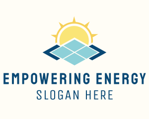 Solar Sustainable Energy  logo design