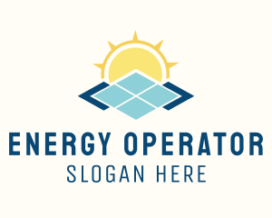 Solar Sustainable Energy  logo design