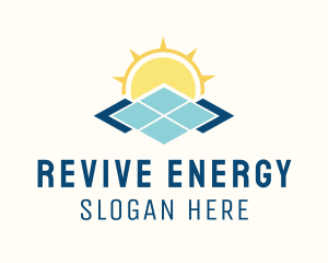 Solar Sustainable Energy  logo design