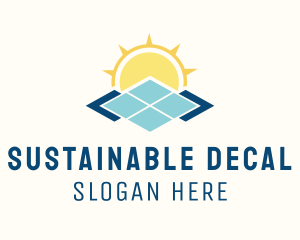 Solar Sustainable Energy  logo design