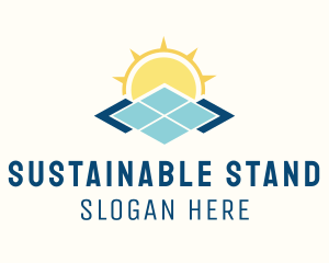 Solar Sustainable Energy  logo design