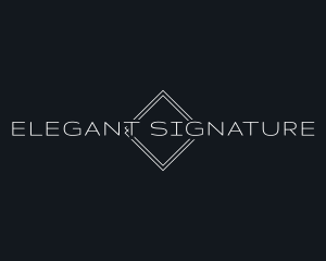 Elegant Boutique Wordmark  logo design