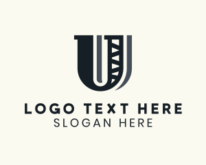 Business Geometric Letter U Logo