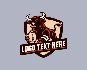 Football Varsity Bull logo