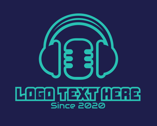 Headphone logo example 1