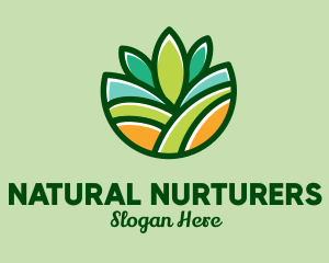 Nature Garden Farm logo design