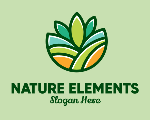 Nature Garden Farm logo design